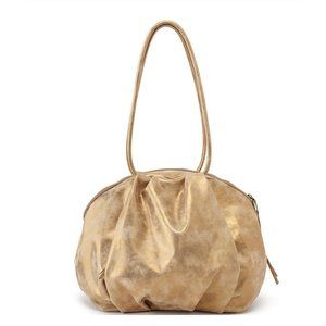 NWT HOBO Specialty Hide Collection Divine Shoulder Bag - Golden Cloud